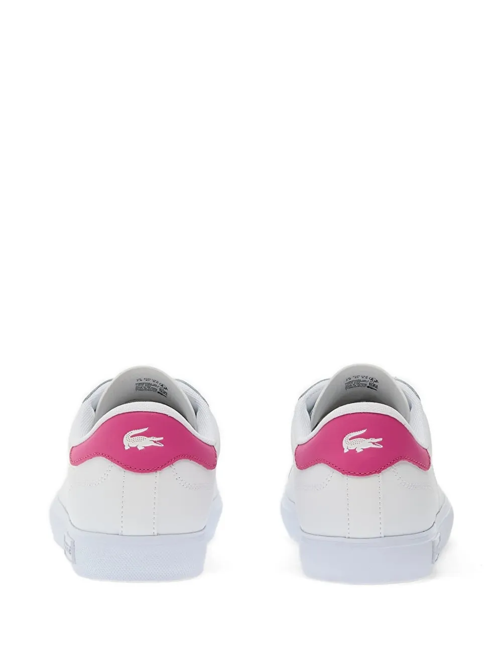 Lacoste Sneakers met logopatch Wit