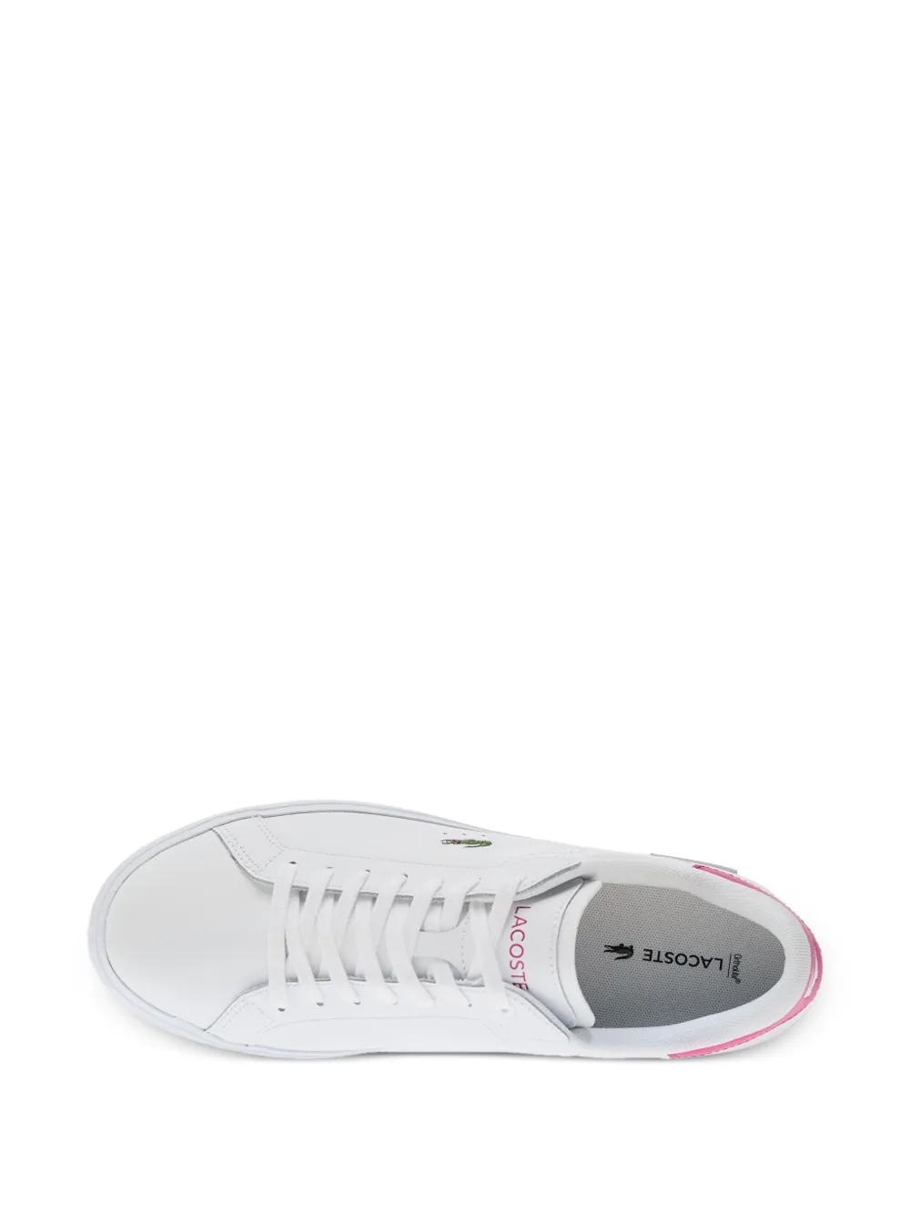 Lacoste Sneakers met logopatch Wit