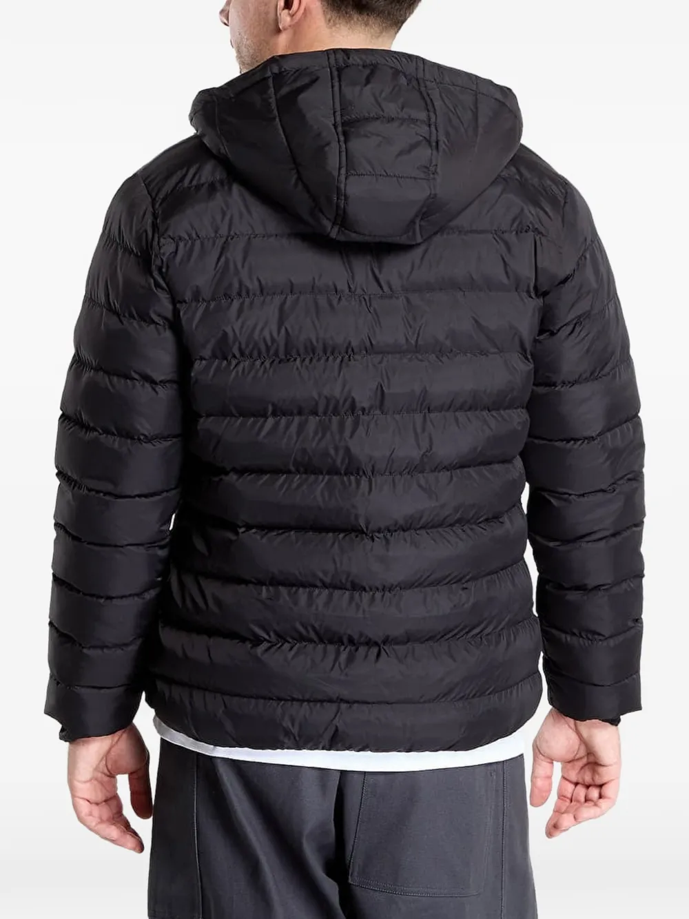 Urban Classics Gevoerd jack met capuchon Zwart