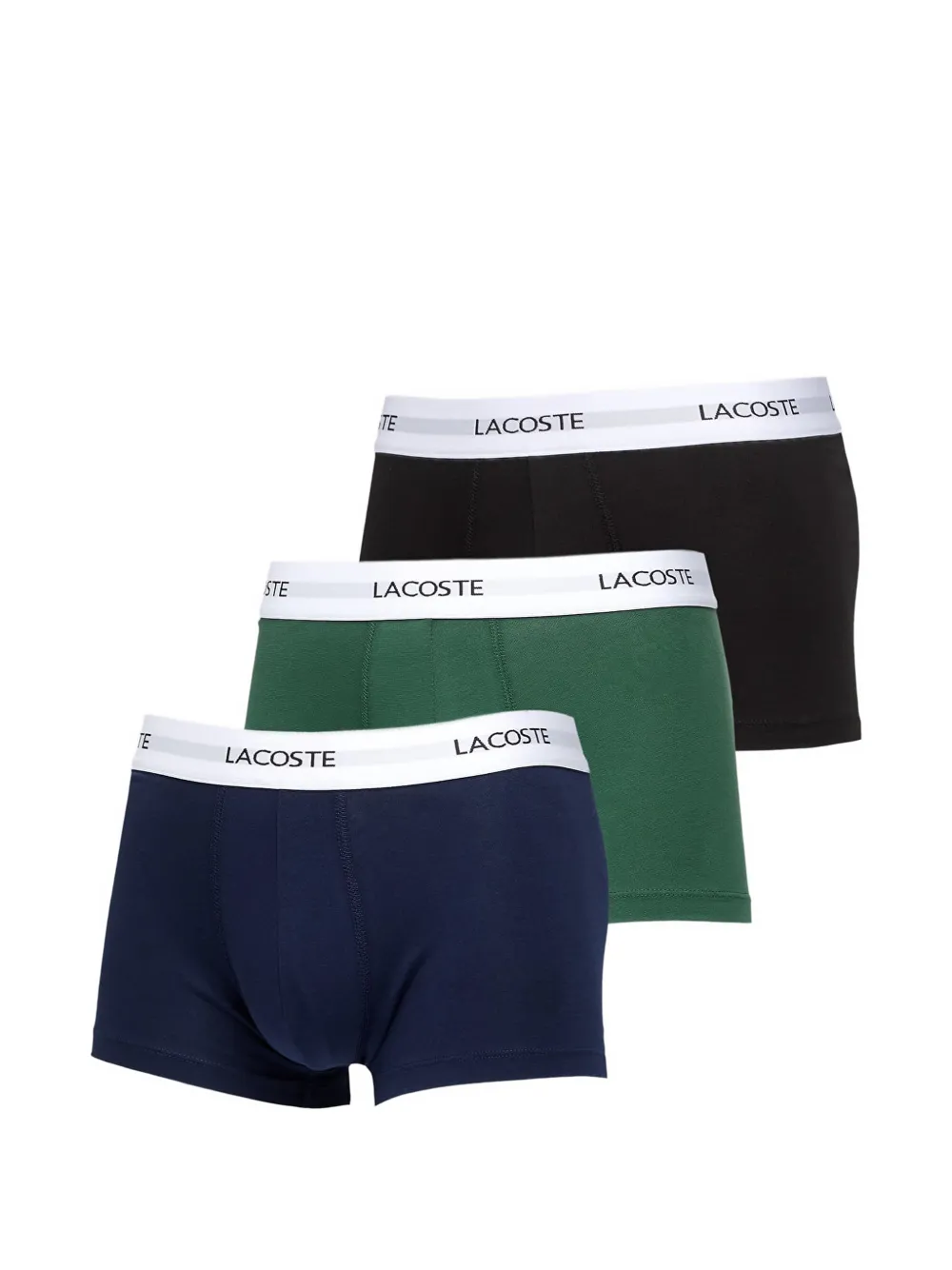 Lacoste logo-waistband boxers (pack of three) - Schwarz