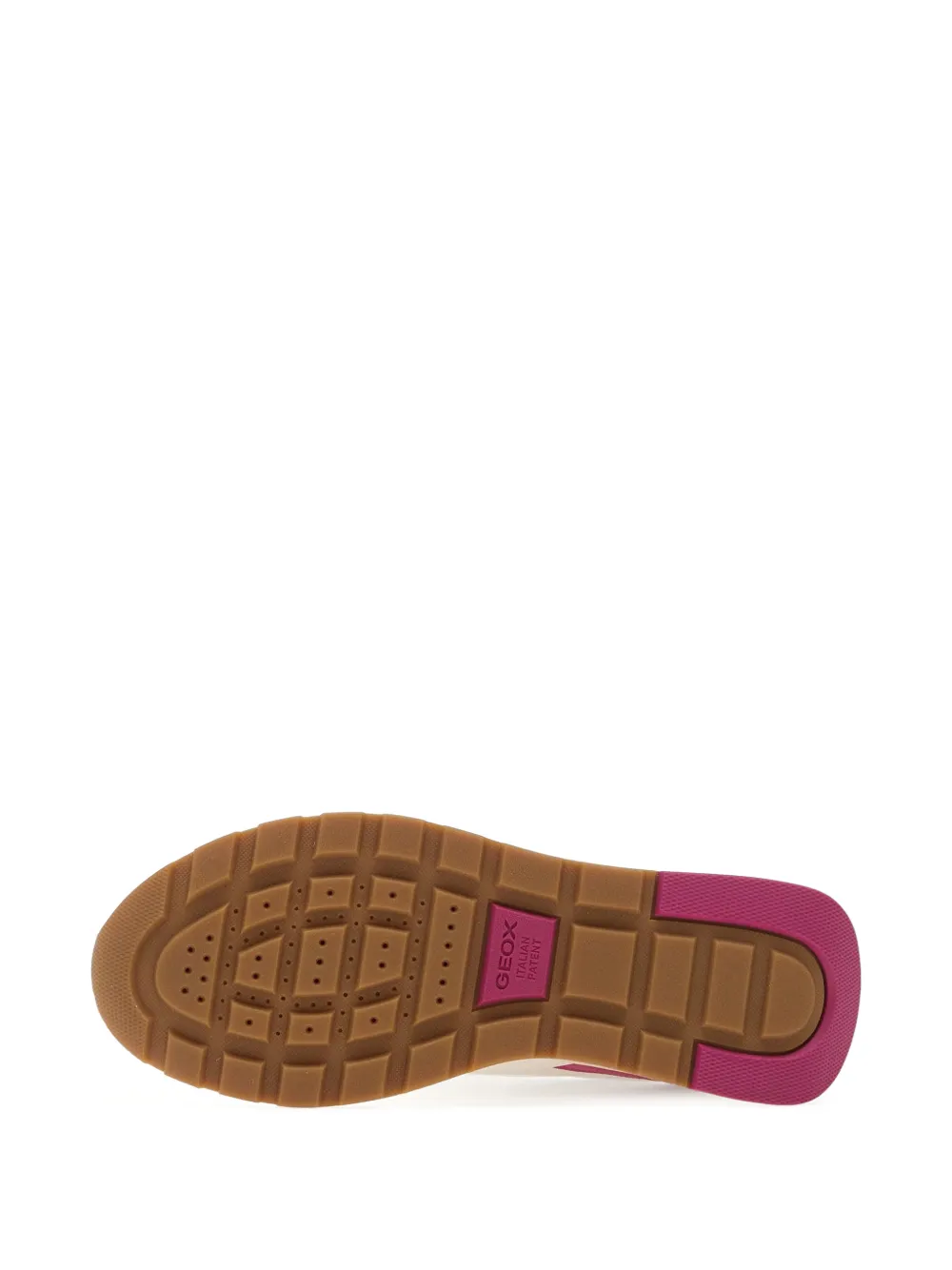 Geox D Metropoli sneakers met vlakken Wit