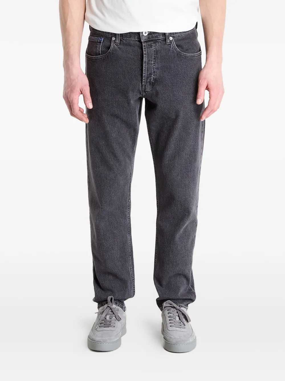 Karl Lagerfeld Jeans washed-finish jeans - Grigio