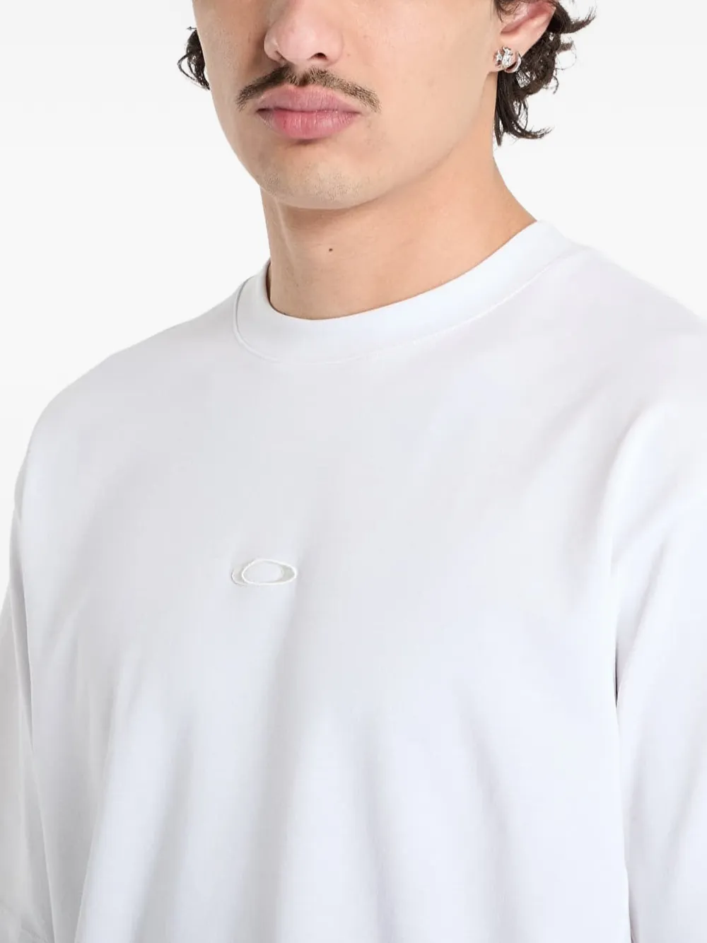 Oakley T-shirt met logopatch Wit
