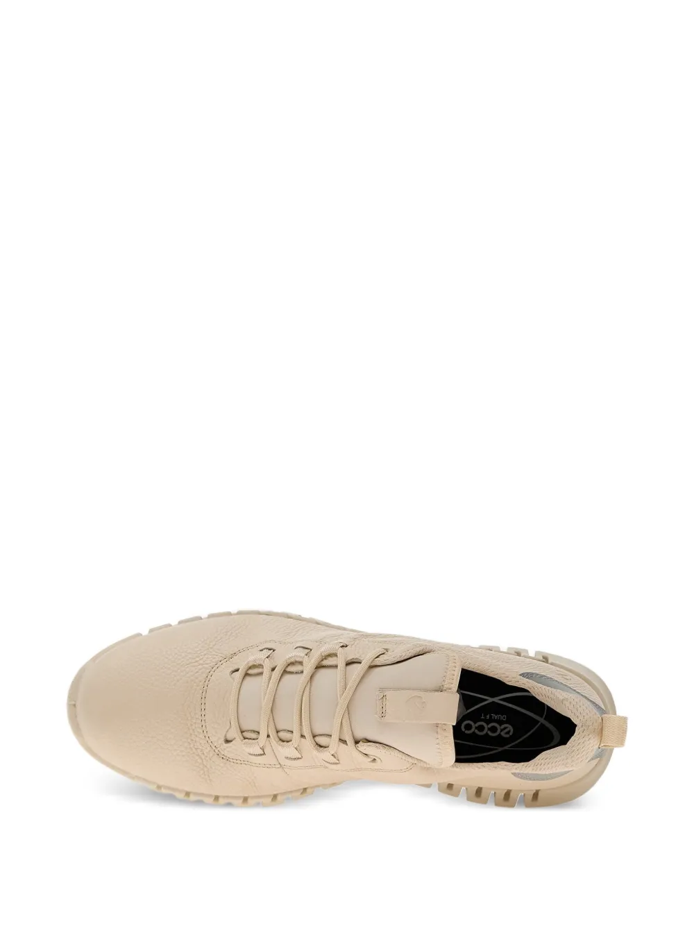 ECCO Gruuv leren sneakers Beige