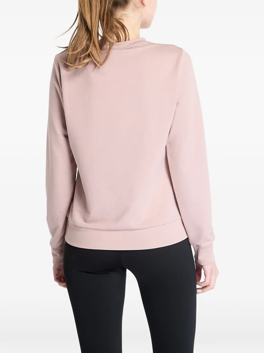 Ea7 Emporio Armani Sweater met logoprint Roze