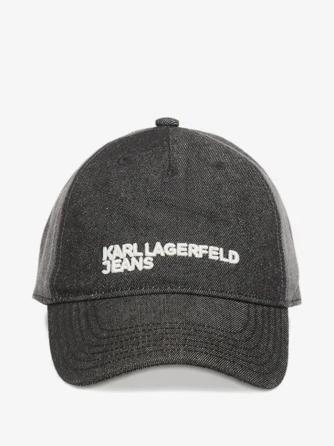 Karl Lagerfeld Jeans jeanskeps med broderad logotyp