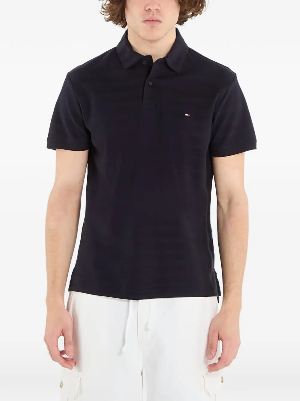 Tommy Hilfiger Polo con logo - Blu
