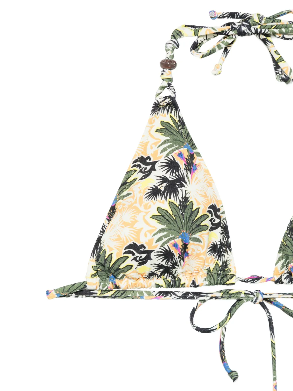  Anjuna Bikini Con Palmeras Estampadas - Neutro 