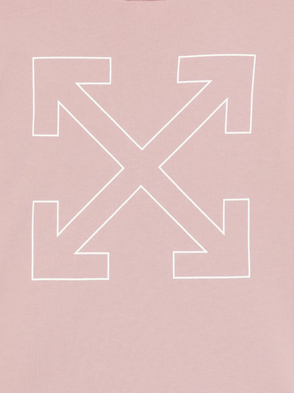 Off-White Kids Twee T-shirts met Arrows-print en logoprint Roze