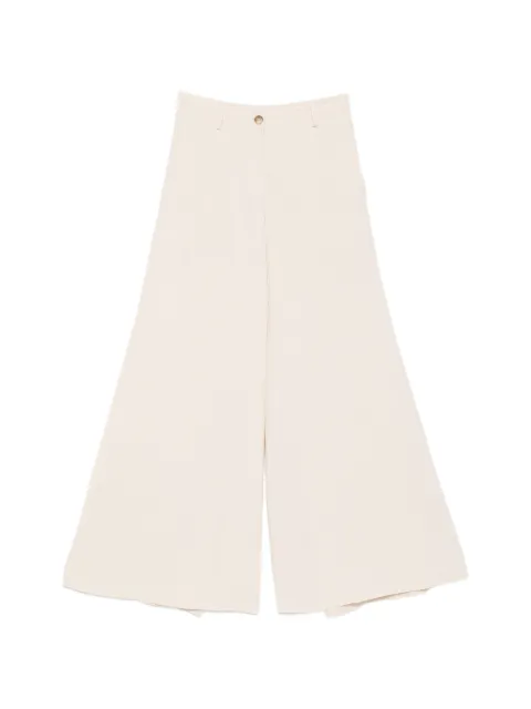 Cenere GB belt-loop pocket palazzo pants