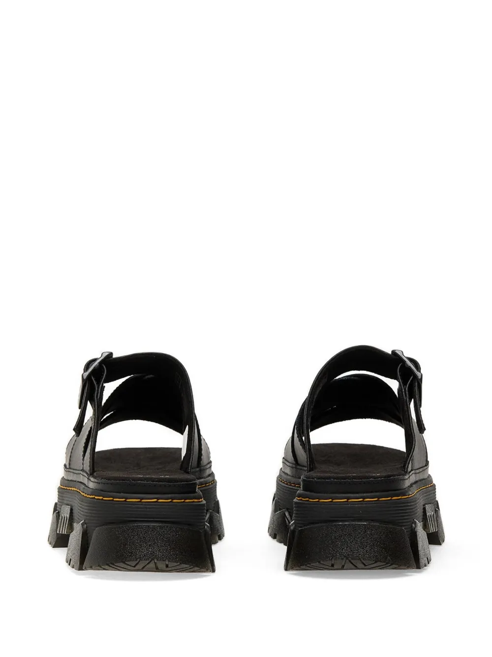 Dr Martens Mattison sandalen met gespsluiting Zwart