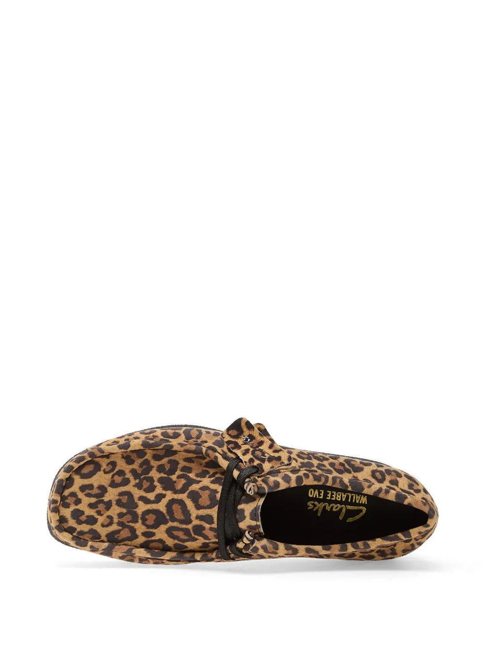 Clarks Wallabee Evo derby schoenen Bruin