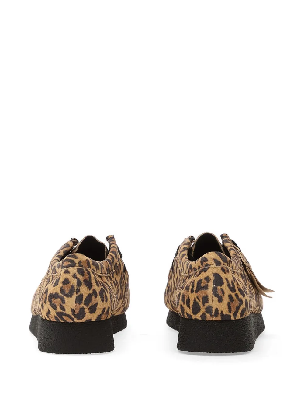 Clarks Wallabee Evo derby schoenen Bruin