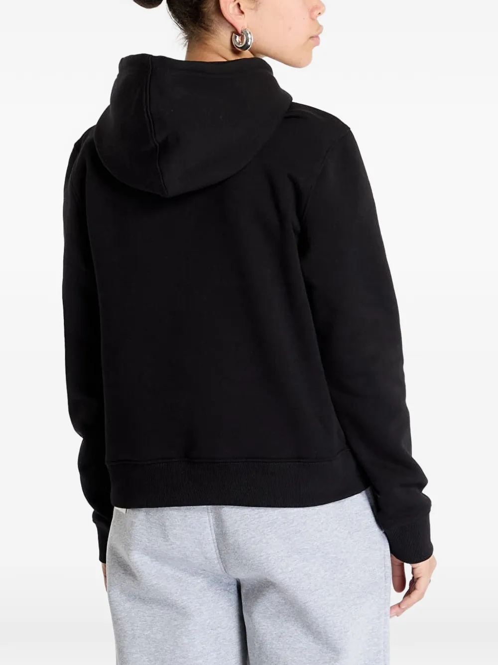 GUESS USA Hoodie met logopatch Zwart