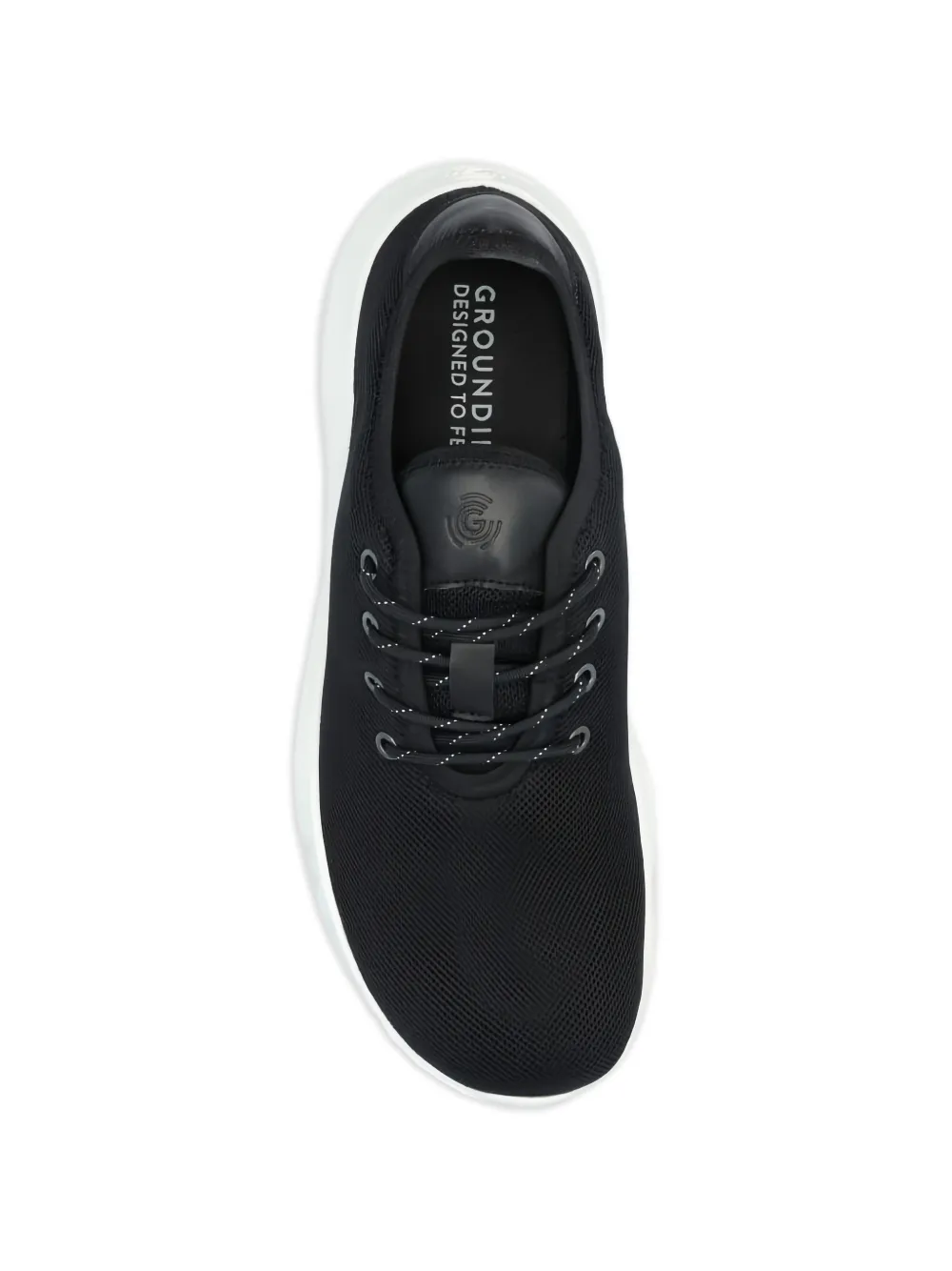 GROUNDS Sneakers Zwart