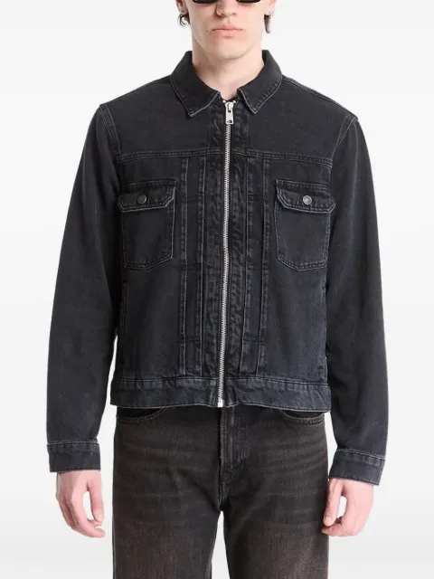 AllSaints faded-wash denim jacket