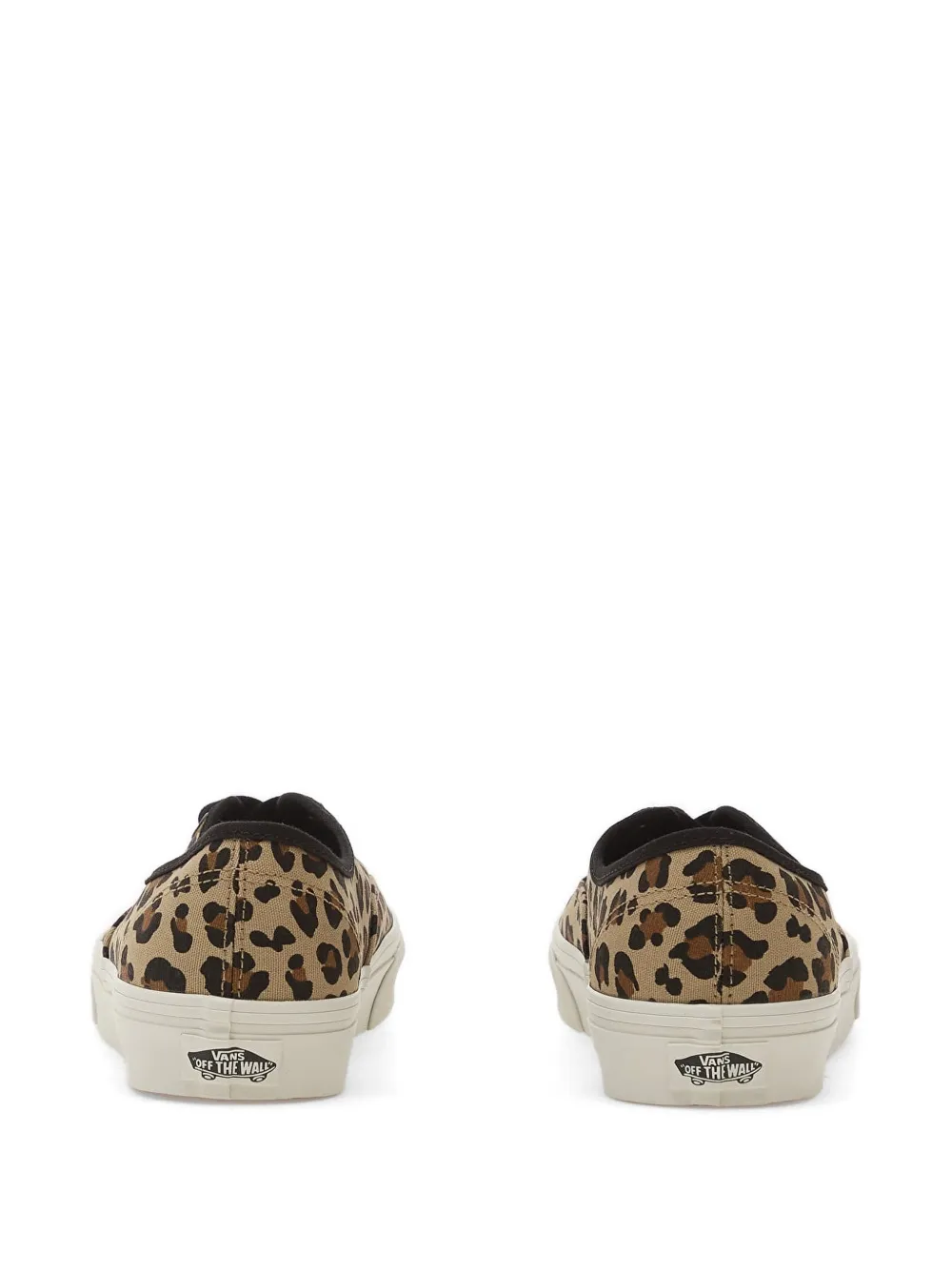 Vans Authentic sneakers met luipaardprint Beige