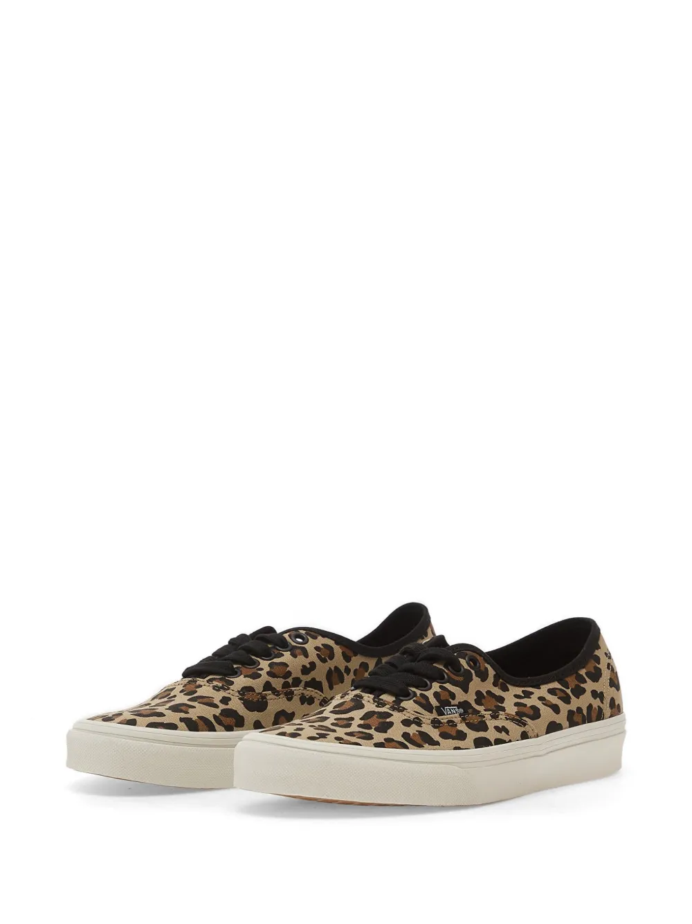 Vans Authentic sneakers met luipaardprint Beige
