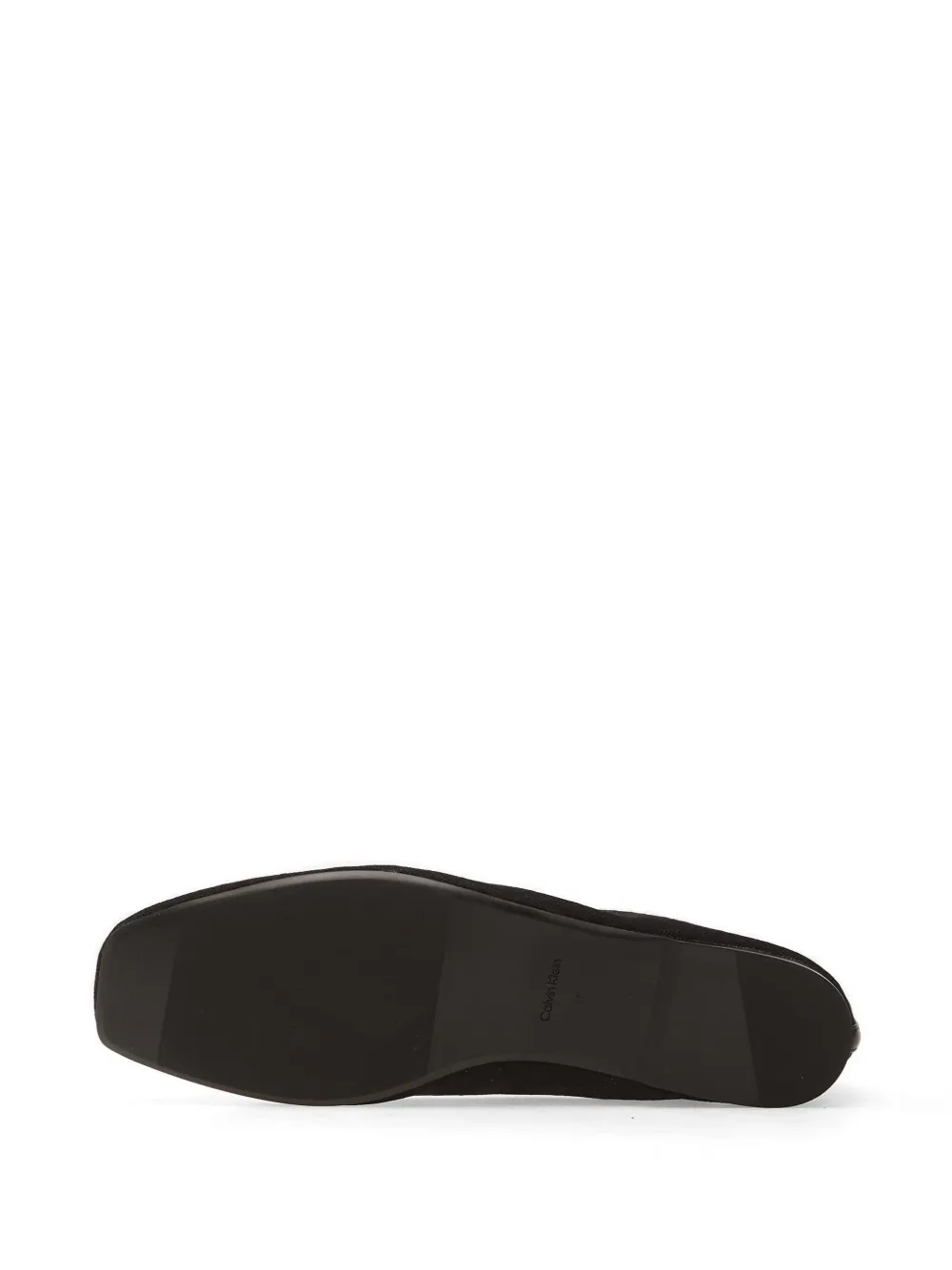 Calvin Klein Ballerina's met monogram-patroon Zwart