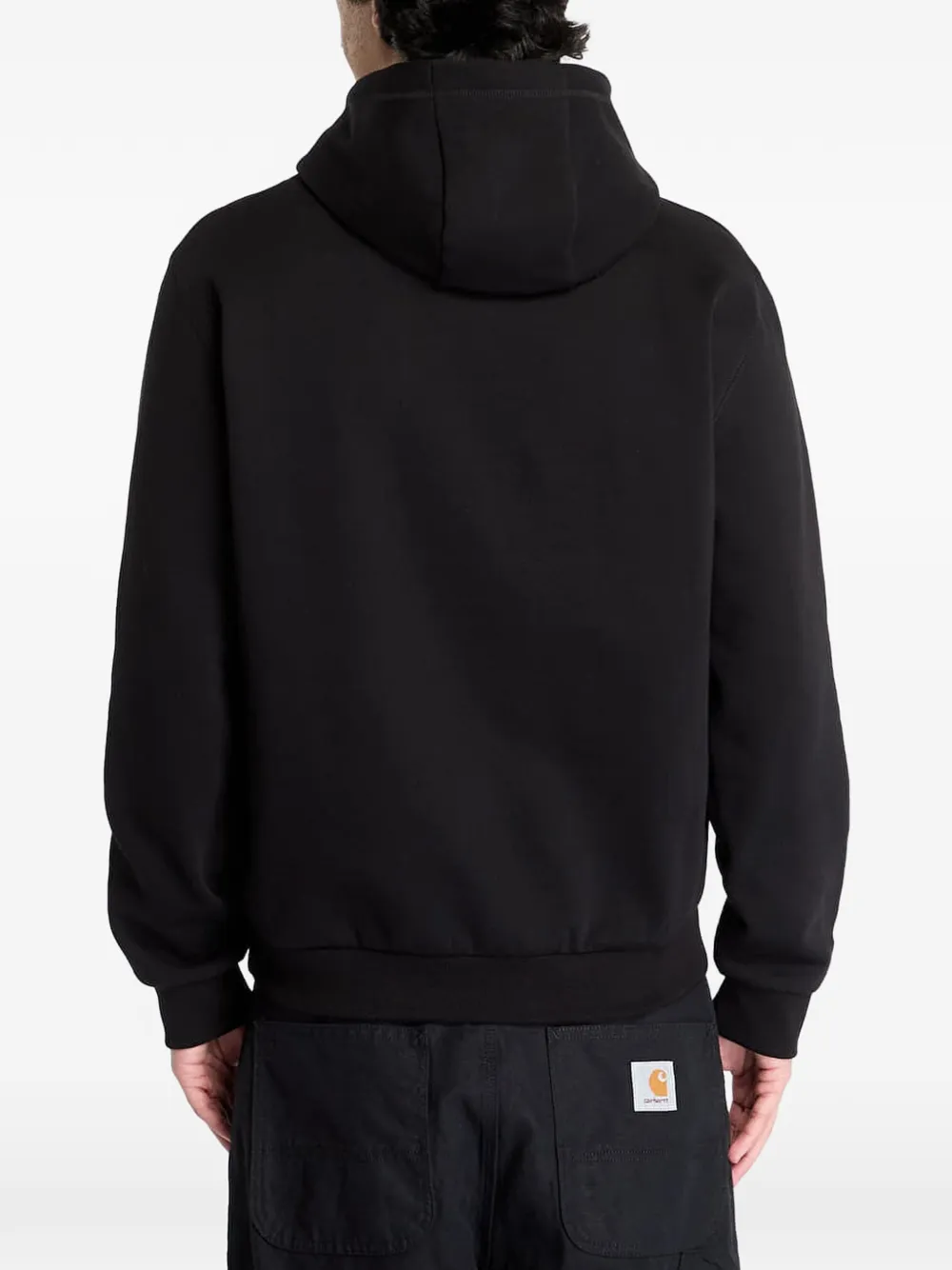 Ea7 Emporio Armani Hoodie met logoprint Zwart
