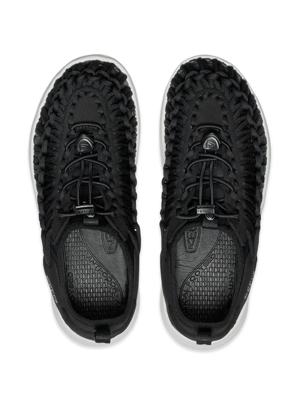 KEEN FOOTWEAR Uneek geweven sneakers Zwart