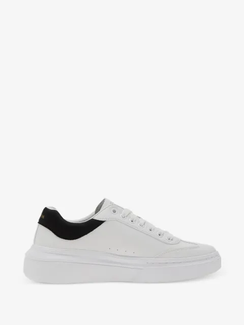 Skechers panelled logo-print sneakers