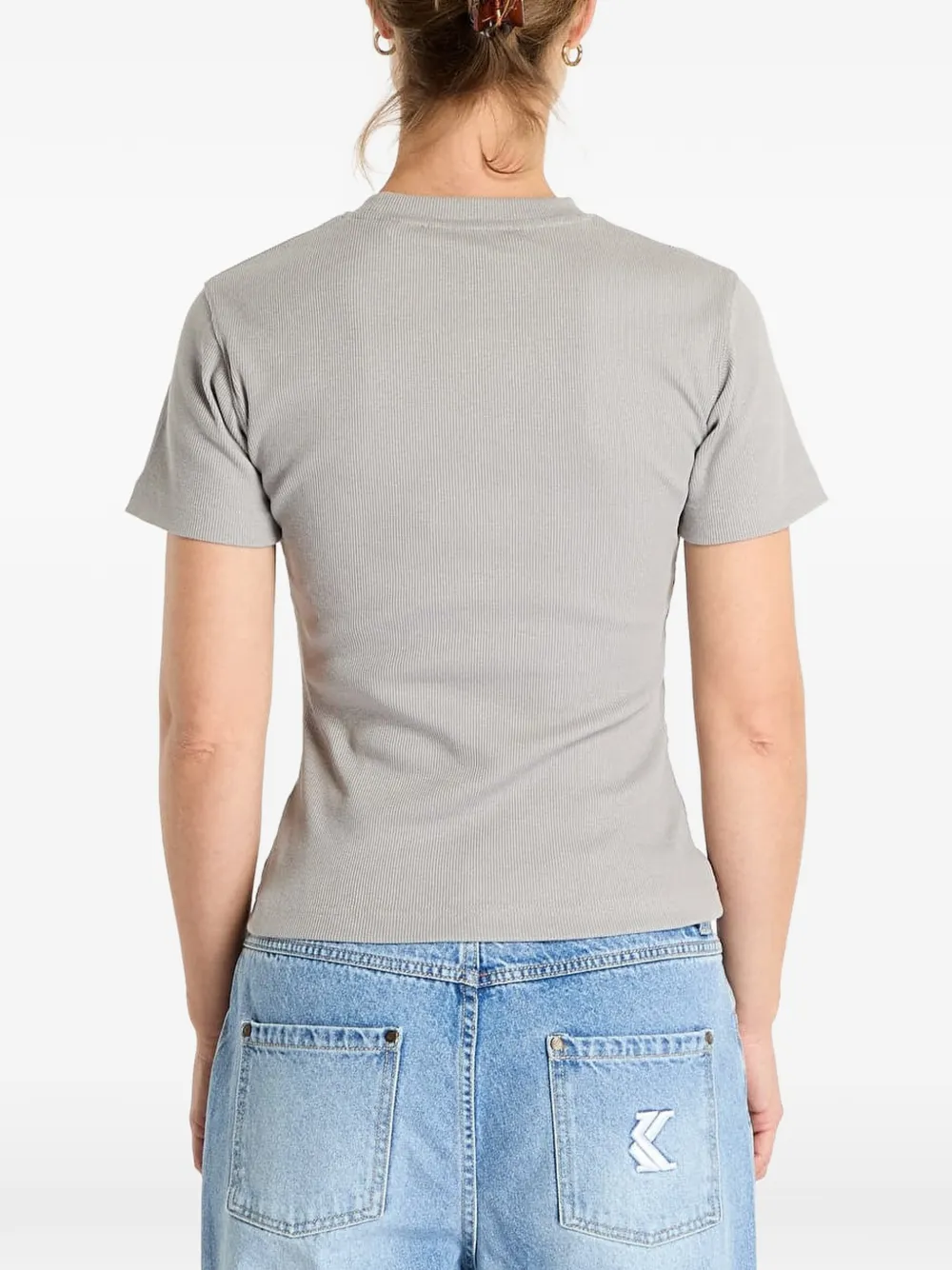 Daily Paper T-shirt met geborduurd logo Grijs