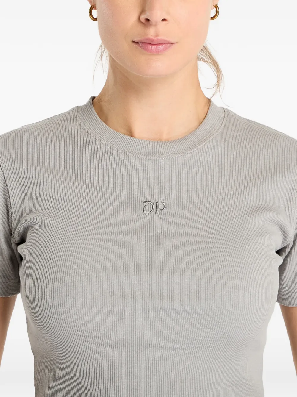 Daily Paper T-shirt met geborduurd logo Grijs