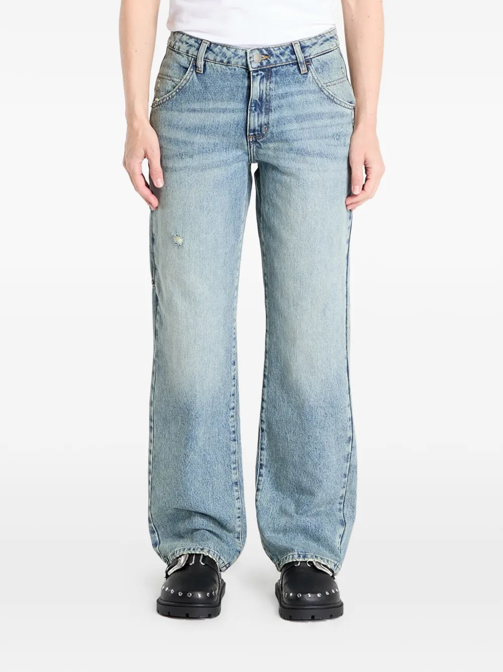 GUESS USA distressed jeans - Blu