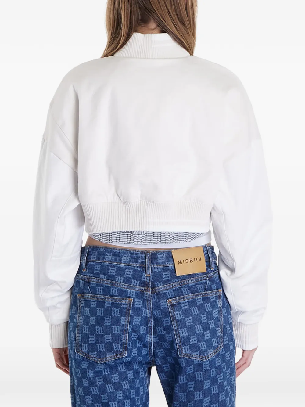 Nike Cropped bomberjack Beige