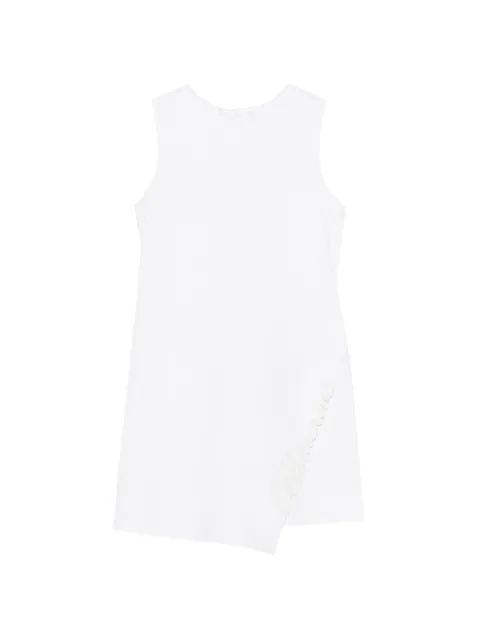Miss Blumarine logo-embroidery dress