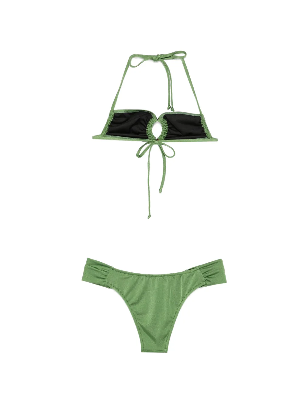  Anjuna Bikini Con Ruches - Verde 
