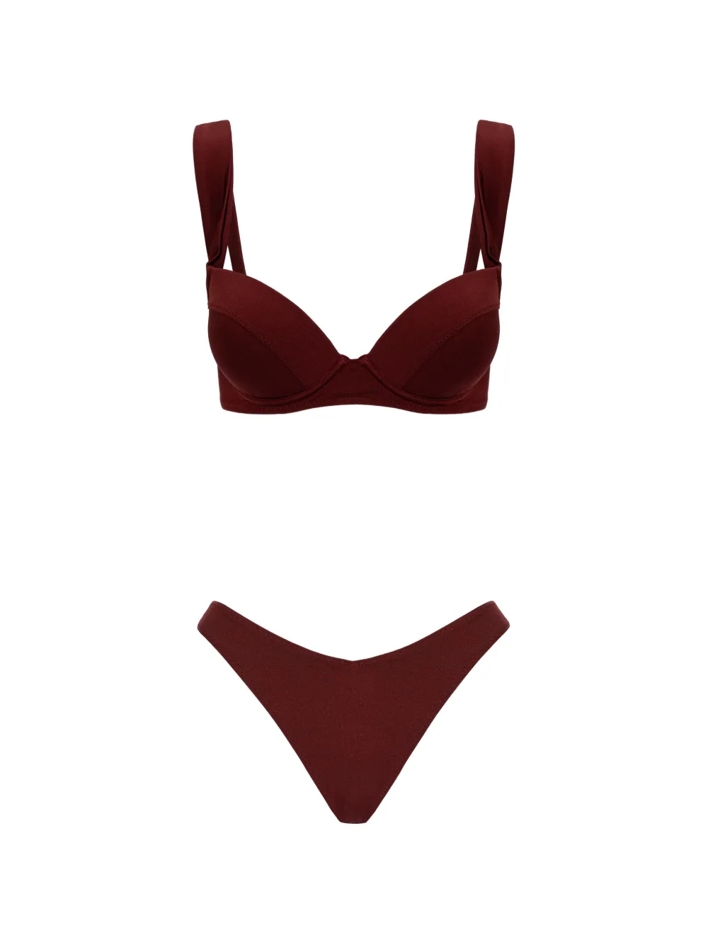 Noire Swimwear Ava Ivy underwire bikini - Rosso