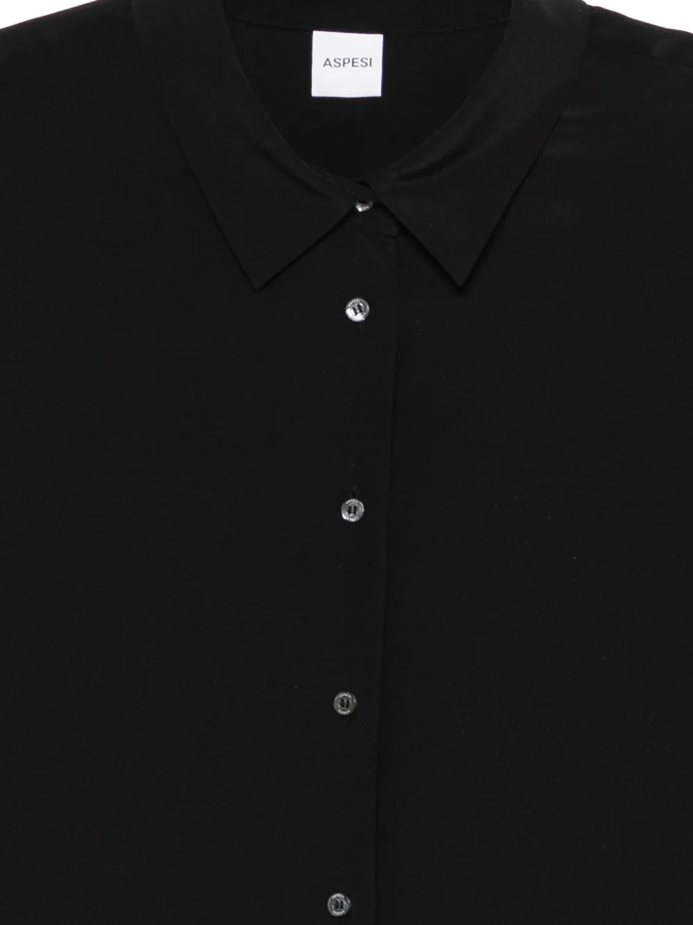  Aspesi Camisa Con Botones - Negro 