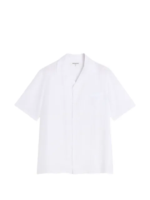 Maison Kitsuné camp-collar short-sleeve shirt