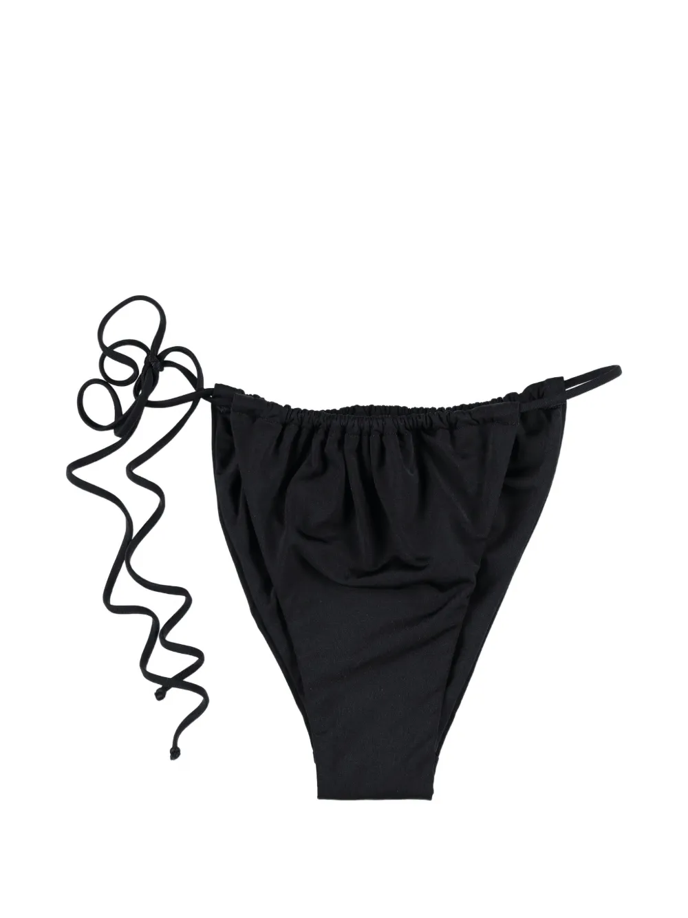 BELAMER Tina side-tie bikini bottom - Nero