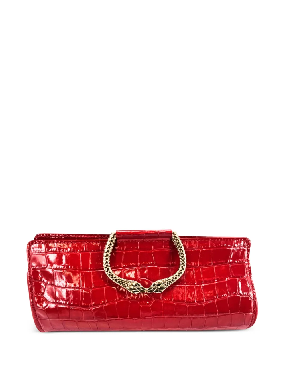 Madison.Maison Moc Croc clutch bag - Rosso