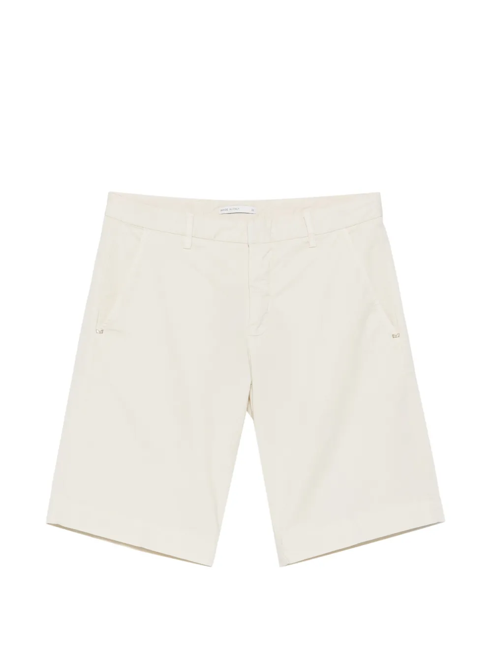 Entre Amis Danubio pressed-crease shorts - Toni neutri