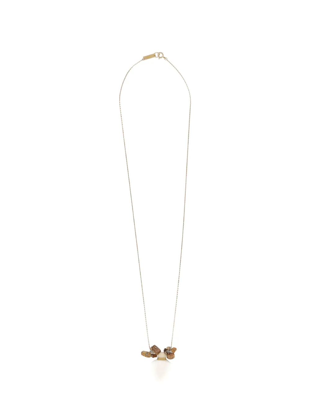 ISABEL MARANT stone-pendant necklace - Oro