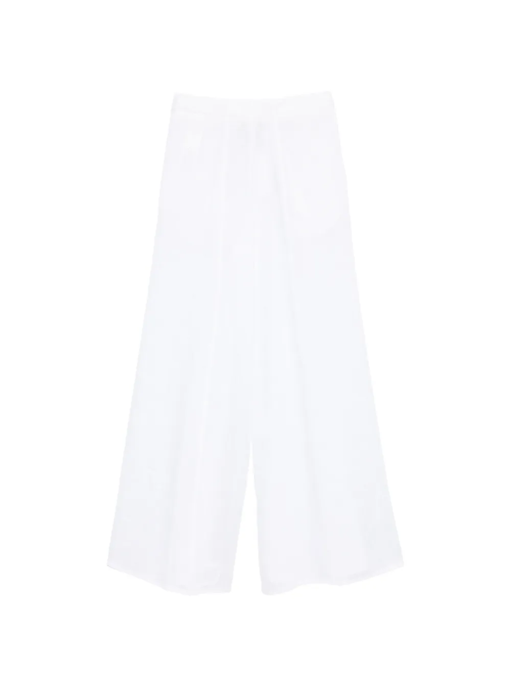 Semicouture Broek met knoopdetail Wit