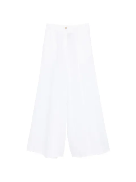 Semicouture pantalones de detalles con botones