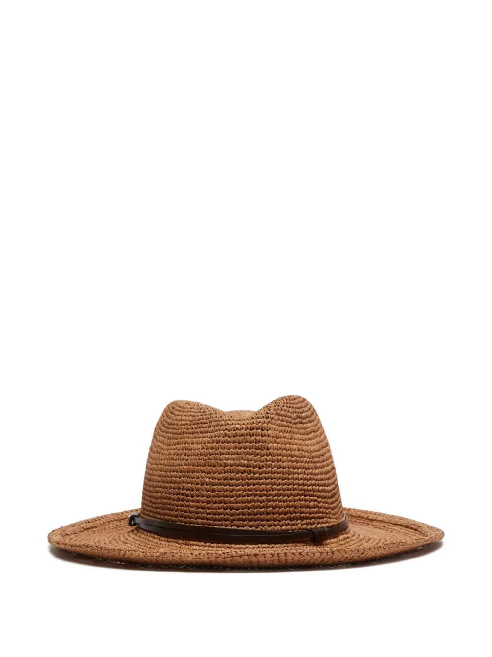 Weekend Max Mara woven raffia fedora hat - Toni neutri
