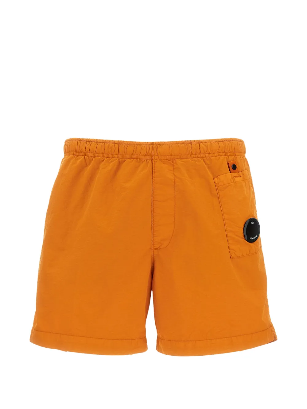 C.P. Company Lens-detail swim shorts - Arancione