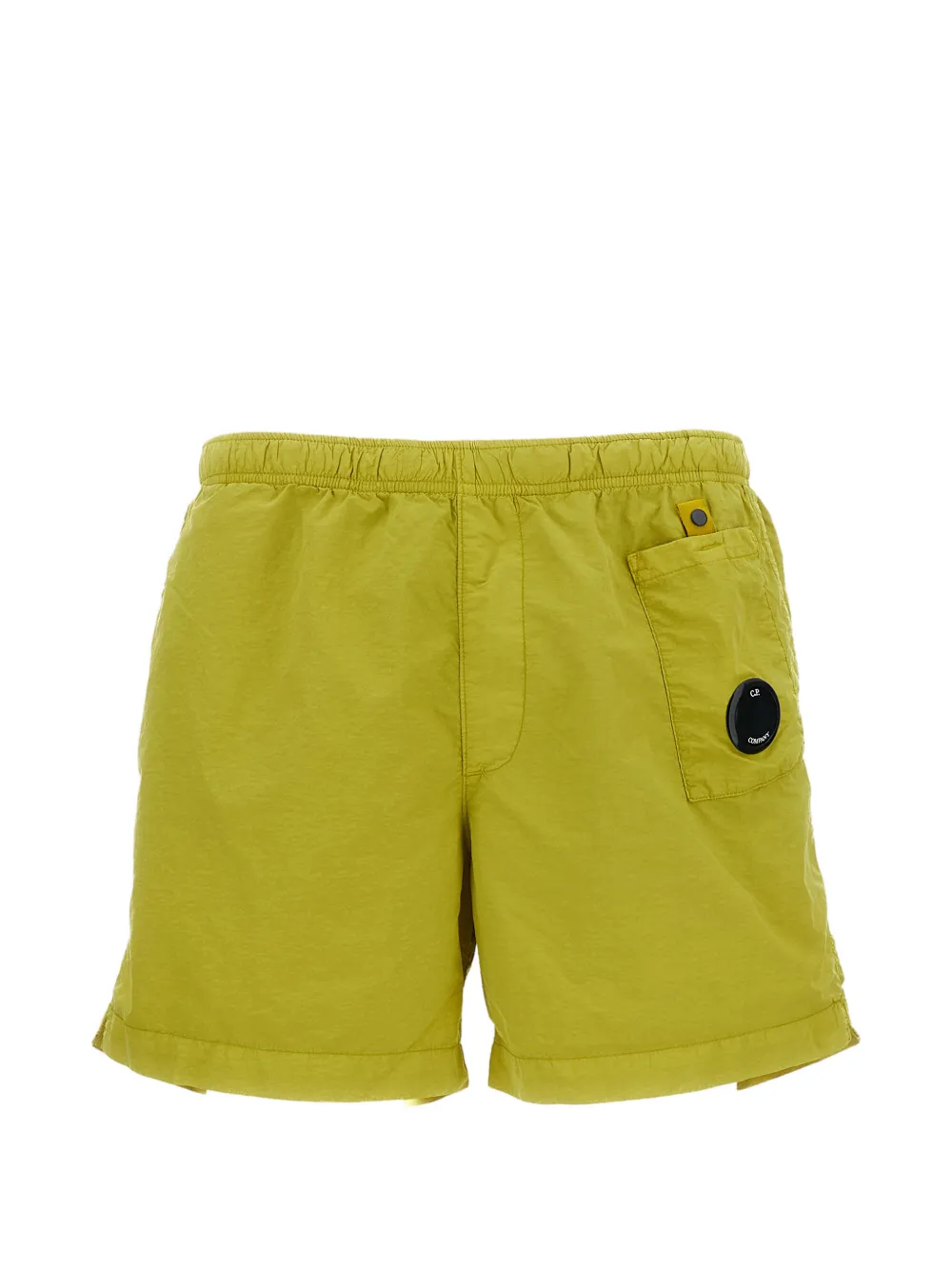 C.P. Company logo-detail swim shorts - Verde