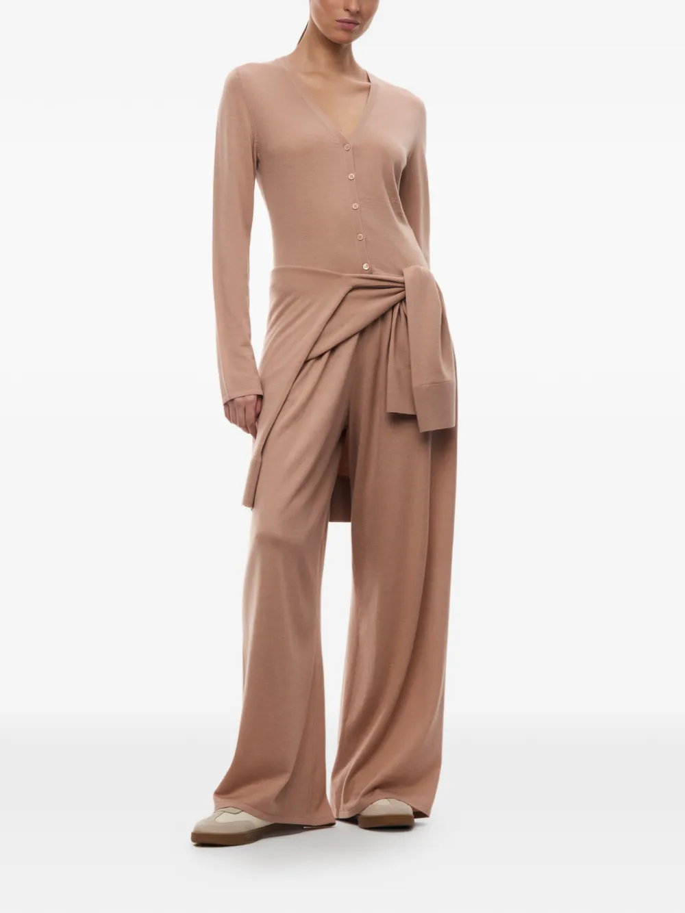 12 STOREEZ Camelia trainingsbroek Beige