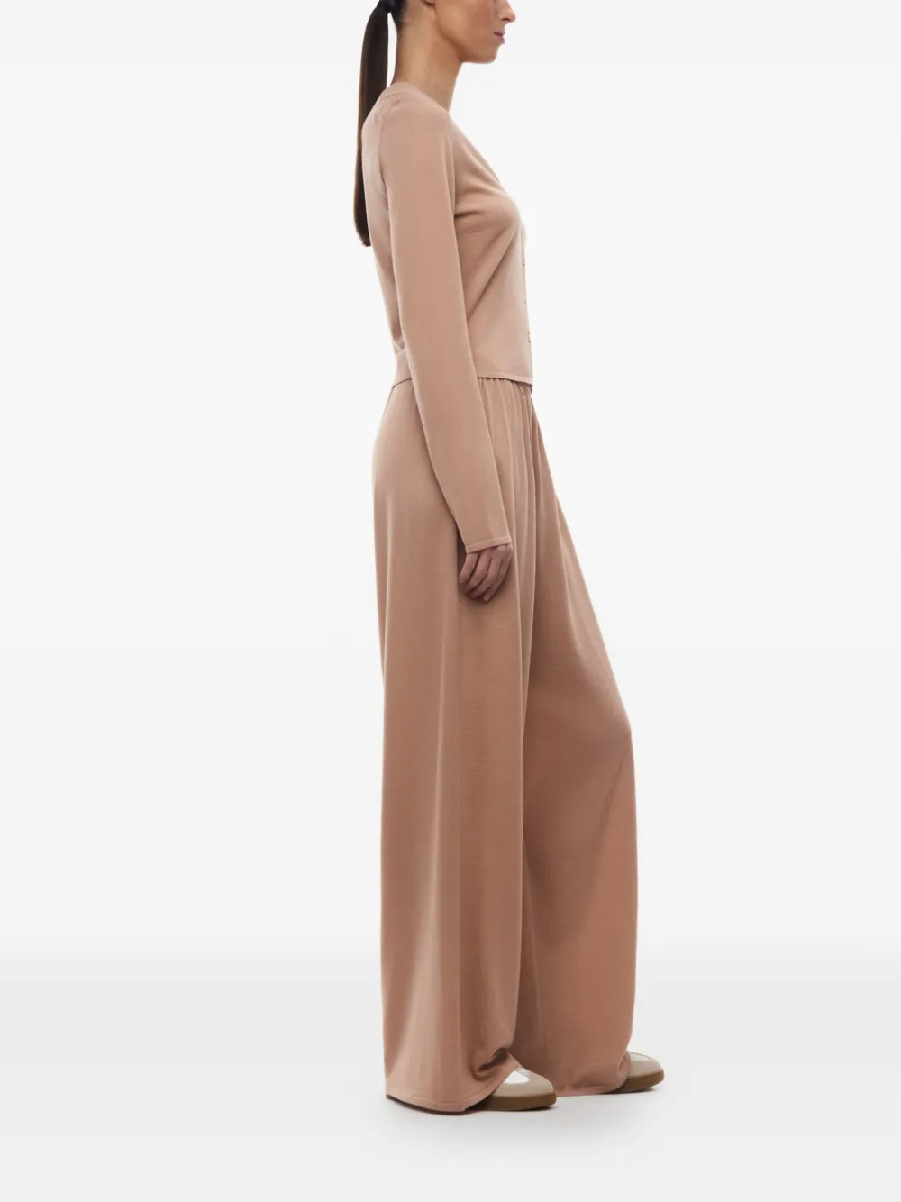 12 STOREEZ Camelia trainingsbroek Beige