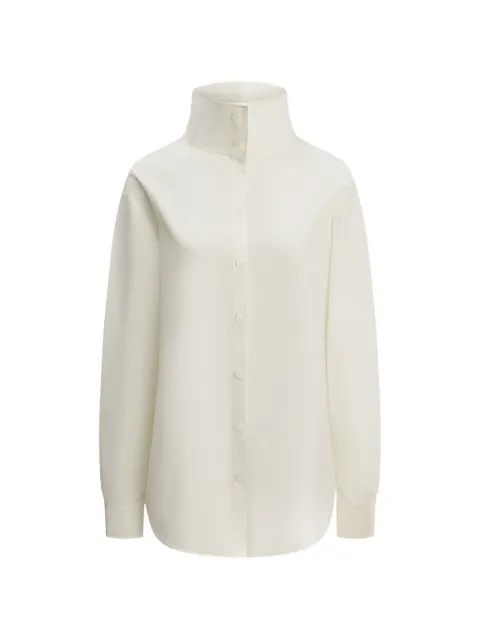 12 STOREEZ Simone high-neck shirt