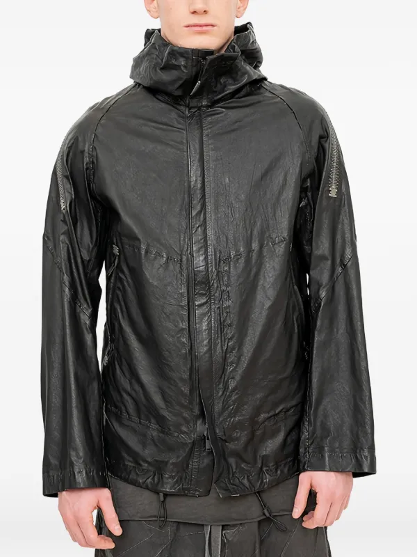 Isaac Sellam Experience Prevenant Membrane レザーフーデッド
