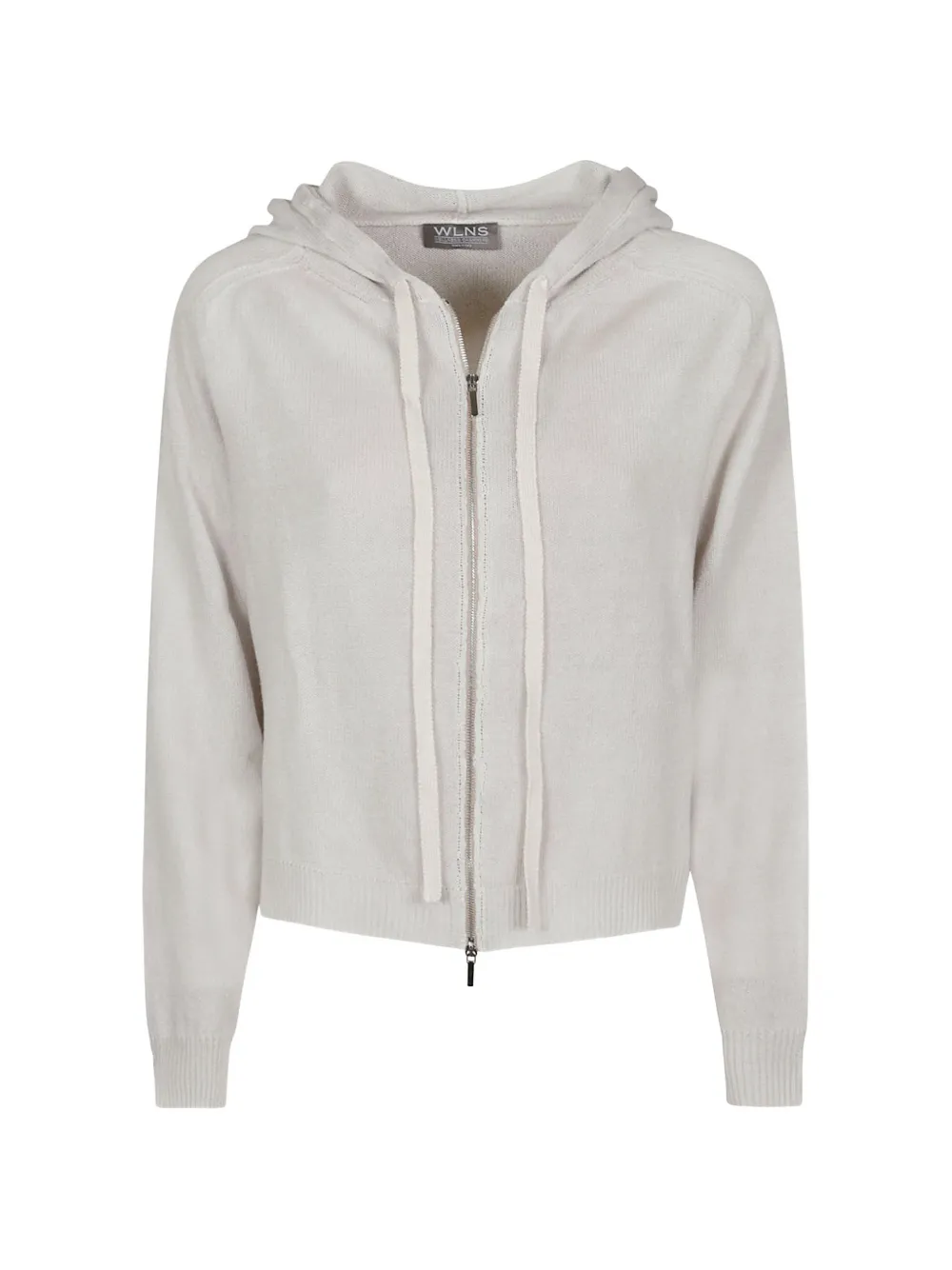 Wellness Cashmere zip-up hoodie - Neutrals