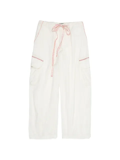 Bimba y Lola 콘트라스트 스티치 카고 팬츠